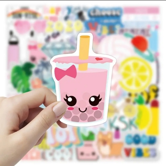 50 Stickers | Durable | Reusable | Waterproof | No Repeats | Brand New - Picture 2 of 11